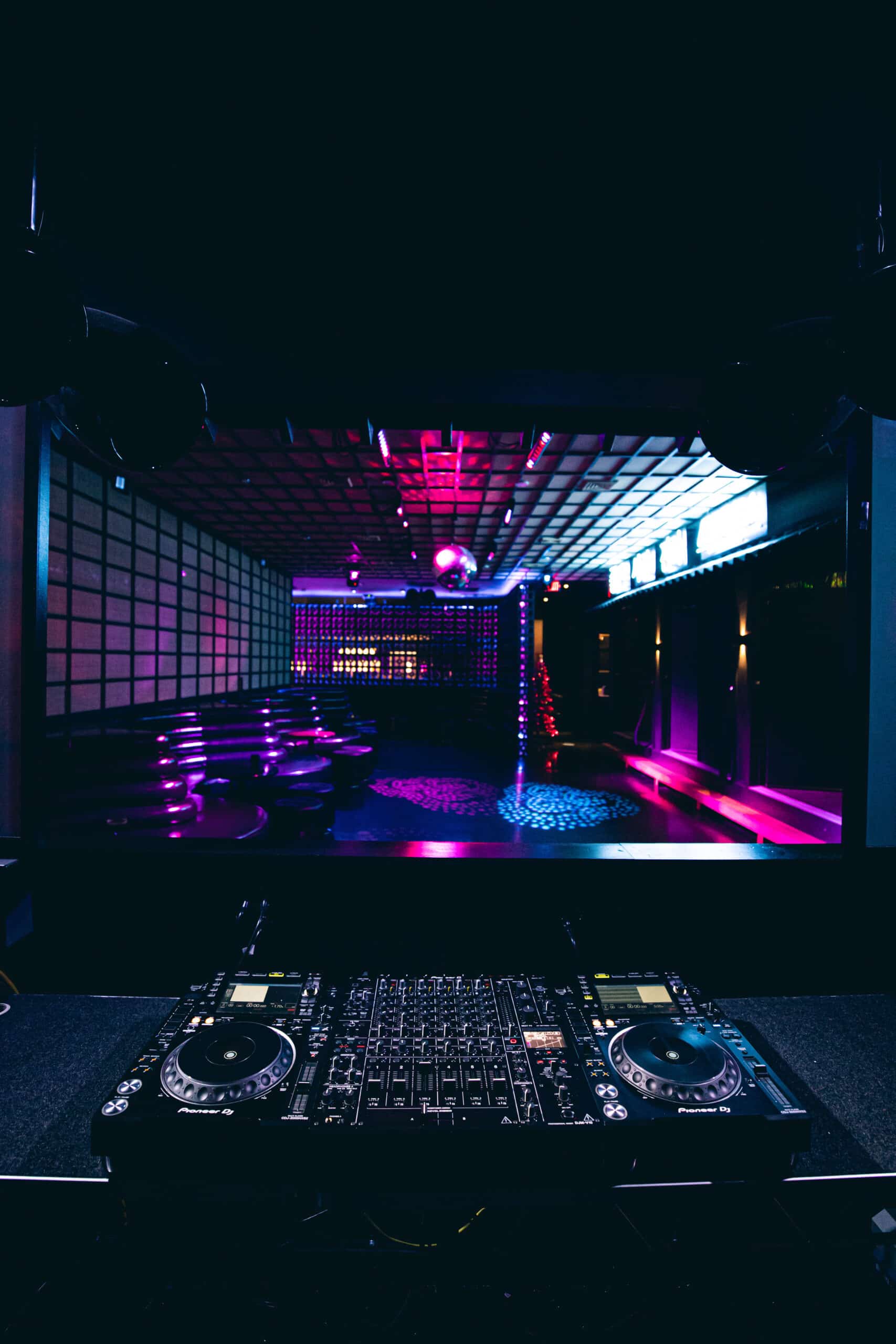 DJ Booth Cobra Lounge